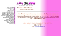 Above Rubies Home Page