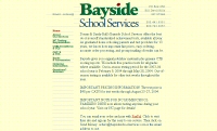 Bayside School Services Home Page