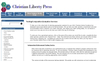 Christian Liberty Press Home Page